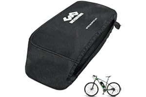 PANDA CYCLE Ebike Battery Waterproof Cover Dustproof Wear Resistant Bike Frame Bag Electric Bicycle Lithium Battery Protector for Hailong/Dolphin/Tiger Shark/Jumbo Shark Battery