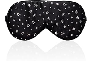 ‎TOWNSSILK 100% Silk Sleep Mask with Adjustable Straps, Comfortable and Super Soft Eye Mask, Ultimate Sleep Aid, Blindfold