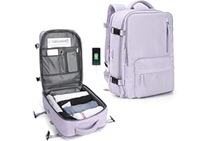 SZLX Sac à Dos Ryanair Cabine 40x20x25 Bagage sous siège cabine 45x36x20 Easyjet Femme Sac de Voyage Homme Cabine Avion Sac à Dos Imperméable pour Ordinateur Portable avec Compartiment à chaussures