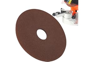‎DUOKON 105mm x 22mm Kettensäge Schleifrad,Schleifscheibe 3/8"325 Teilung Kettensäge spitze Brokatschleifscheibe, geeignet zum Schneiden und Polieren von Kettenkanten