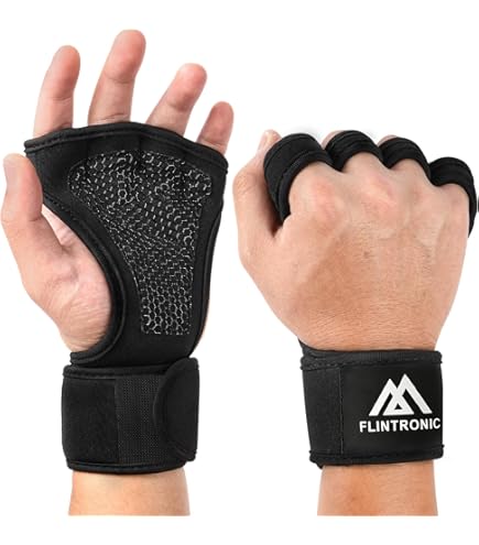 COFIT Ademende Fitnesshandschoenen, Antislip Gewichthefhandschoenen met Polssteun voor Mannen en Vrouwen, Uitstekende Grip & Handpalm Bescherming voor Gewichtheffen, Fitness, Oefening -Blauw S