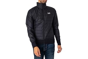 Under Armour Homme Veste Hybride Run Storm Isolée, Black