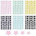 But Oswetf 6 Sheets/306 Pcs Star Pimple Patches, Spot Patches, 6 Colors Hydrocolloid Acne Patches Dots for Spots, Spot Stickers for Face Acne Dots, Cute Pimple Stickers