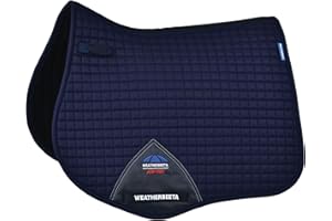 WeatherBeeta Prime Air-Tec All Purpose Saddle Pad, Navy, Large