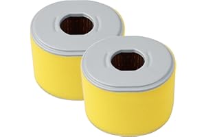 LOCOPOW 2 filtri dell'aria 17210-ZE3-505 per Honda GX340 GX390 11PS e 13PS motore con prefiltro in schiuma invece di 17210-ZE3-010 17210-ZE3-822
