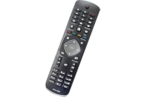 FOXRMT Sostituito Telecomando Philips,adatto per Telecomando Philips 4K UHD HDR Ambilight Smart TV,Nessuna configurazione richiesta telecomando universale philips