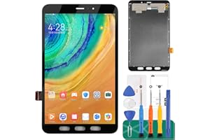SRJTEK Kit di riparazione per Samsung Galaxy Tab Active3 LCD Display per Samsung Galaxy Tab Active 3 3rd 2020 Sostituzione dello schermo SM-T575 Touch Digitizer (nero, versione LTE)