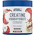 Applied Nutrition Creatine Flavoured - Creatine Monohydrate Micronized Powder with Flavour, Increases High-Intensity Physical Performance (250g - 50 Servings) (Cherry & Apple)