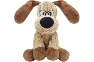 AEITPET Hundespielzeug Quietschend Kuscheltier für Kleine und Mittelgroße Hunde - Langlebiges Plüschspielzeug Süßes Hunde Kuscheltier Interaktives Hund Spielzeug mit Quietscher und Knisterpapier