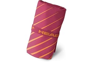 OSAMA HOME HEAD Active Stripes - Asciugamano Microfibra con Elastico, Asciugamano Palestra, Sport e Fitness Morbido e Leggero a Rapida Asciugatura, Asciugamani Bagno Assorbente Salvaspazio Viaggio 40x60, Magenta