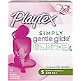 Playtex Simply Gentle Glide - Super Absorbency - 16 Tampons - 360 Degree Protection - Fragrance Fre