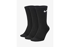 Nike Tennissocken Value Cotton Crew 3er Pack Calcetines, Hombre