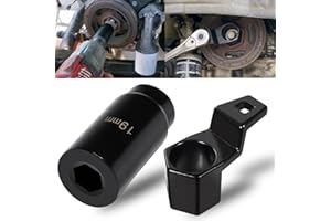 SUNLUWAY Soporte para llave de polea de cigüeñal de 19 mm y balanceador armónico de 50 mm para motores Honda y Acura