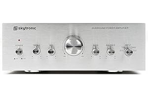 2nde Vie - Skytronic AV400 Amplificateur Karaoké Stéréo 400 Watts 4 Entrées