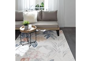 benuta Basic Dywan In & Outdoor Flora - Wielokolorowy 200x300 cm - Kwiatowy - Wodoodporny UV balkon, taras, ogród - Kuchnia i salon - Łatwy trwały