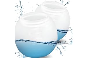 KAENDÏ 230ml - 2 Stück - Ökologischer Waschball [Anmerkung :Sehr Gut] - Waschkulgeln für Waschmaschine - Dosierwaschkugel - Waschen mit Waschmittel - Dosierkugel Flüssigwaschmittel - Nachhaltige Produkte