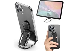 Mindsky Mobile Phone Ring Holder Finger Holder 360° Rotating Ring Holder Foldable Mobile Phone Stand Mobile Phone Holder for iPhone iPad Smartphones Tablets (Comes with a Universal Magnet) Octagon