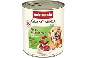 Animonda GranCarno Adult Rind & Entenherzen 6 x 800g