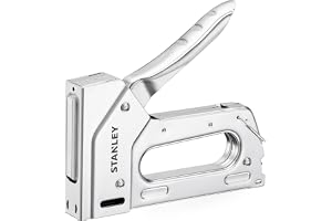 Stanley HD standardhäftpistol (kan låsas handtag, fönster för visning av nivå, 6 mm – 14 mm häftklammer) 6-TR110