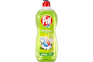 Pril Original Limette (675 ml), Handgeschirrspülmittel mit höchster Fettlösekraft, für sauberes Geschirr auch in kaltem Wasser, frischer Limettenduft