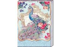 Punch Studio Blushing Peacock Pocket Notepad (44662)