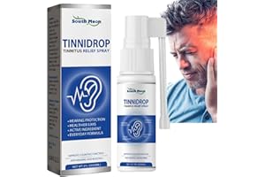 XINYIG Tinnitus Relief Spray,Ear Tinnitus Sprays,Tinnitus Treatment,Tinnitus Relief for Ringing Ears,Ear Noise Spray,Ear Ringing Spray,Ear Oil Drops,Effective Herbal Drops for Tinnitus,Earache Drops(60ml)