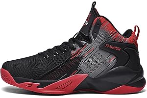 Fashion Modern WORLDLYDA Herren Mode High Top Basketball Schuhe Atmungsaktiv Casual Walk Athletic Basketball Sneakers für Damen und Herren