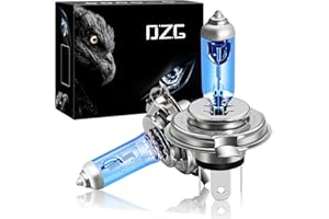 DZG HS1/PX43t Halogen Headlight Bulbs Replacement Kit 35/35W 5000K Warm White Lamp 12V Auto Motorcycle Bulb, 2 Pieces