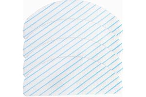 FAGENT 5 Stück Wischtücher Ersatz, Original Zubehör Waschbare Oszillierende Wischpads vac 2 pro, Staubsauger Wiederverwendbare Wischtücher Reinigungspads Ersatzteile Kehrmaschine Zubehör