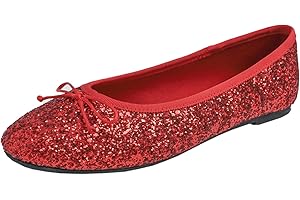 Feversole Women's Fashion Bow Tie Fashion Dress Ballet Flat,Ballerina a Punta Tonda per Donna