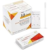 Adeste - Influenza o COVID 19. Tamponi Rapidi Nasali. Confezione da 10 Inscatolati Singolarmente. Test Kit che Distingue l'In