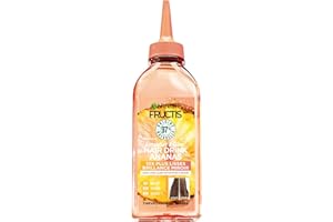 Garnier - Fructis Hair Drink - Soin Lamellaire Instantané Lissant Longueurs & Glow Ananas - Formule Vegan à 97% d'Ingrédients d'Origine Naturelle - 200 ml