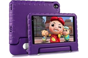 WOZIFAN 2023 Tablet para Niños Android 11, Tablet Niños 8 Pulgadas con 2GB RAM 32GB ROM Quad Core con Control Parental Certificación Youtube Netflix GMS, Cámara Dual/HD IPS / 3600mAh / WiFi - Purple