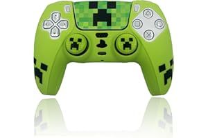 M MARIE MADELEINE EMPORIUM MMEGaming - Custodia compatibile con controller PS 5, in silicone morbido e confortevole che migliora la presa, accessori per telecomando Play 5, accessorio compatibile con telecomando originale Play