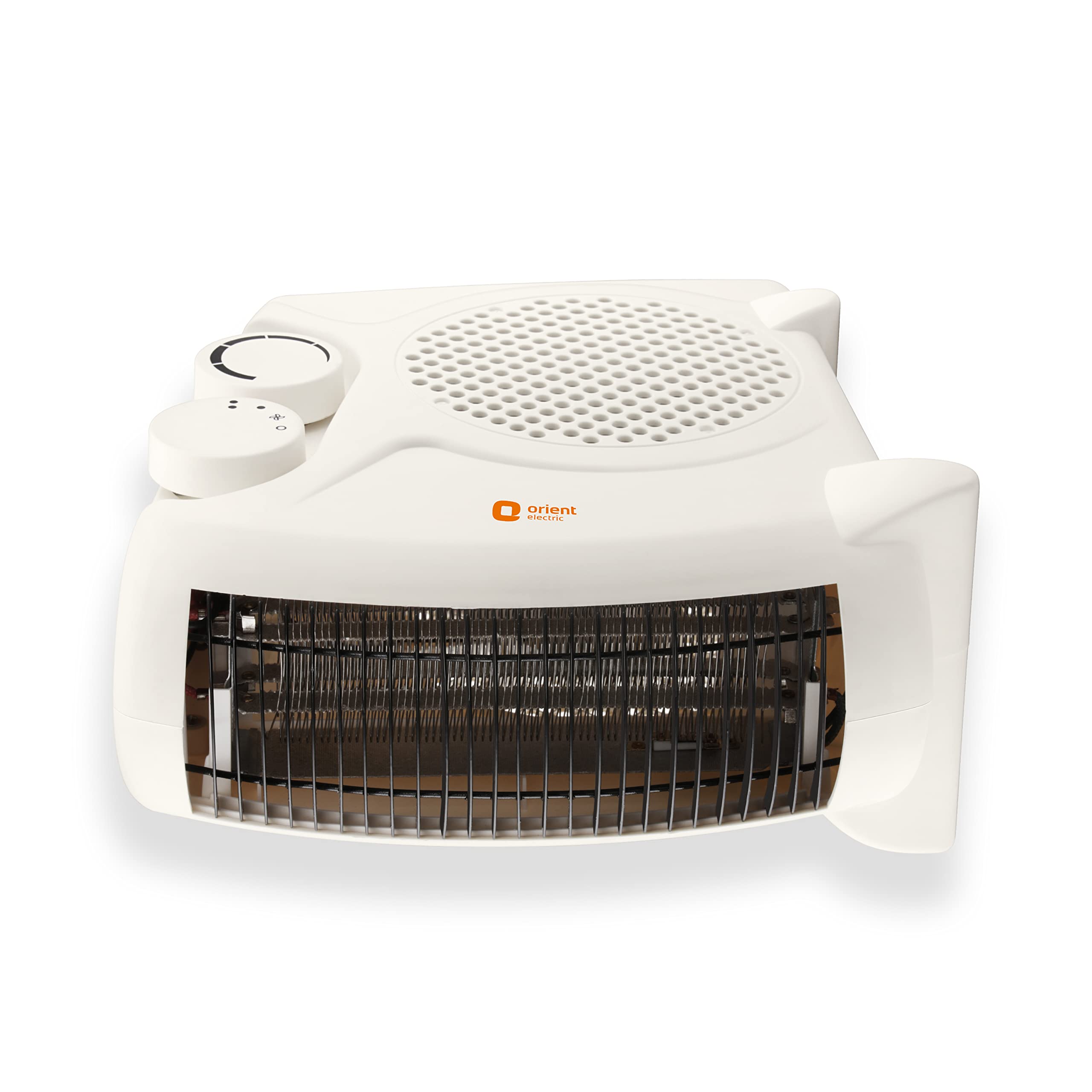 Orient Electric Areva FH20WP 2000/1000 Watts Fan Room Heater with Adjustable Thermostat (White)