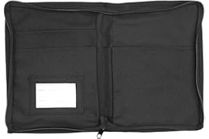 HFMYGS Fahrzeugmappe Dokumentenmappe A5, Auto Handschuhfach Organizer, Mappe A5 mit Mehreren Fächern, Tragbarer Manuelle Tasche, Fächern Fächerordner Führerschein, für Karte Registrierung Autozubehör