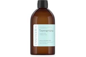 Essenciales - Aceite Esencial de Trementina, 100% Puro, 500 ml | Aceite Esencial Pinus pinaster aiton