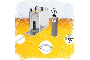 ich-zapfe Ensemble Complet - Tireuse a Biere - PYGMY 25 Le Machine a Biere, Pompe a Biere 1 Ligne, 25 litres/h, Professionnelle, Green Line (KEG:Type A)