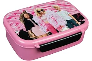 Scooli- Barbie Contenitore per Il Pranzo, Colore: Rosa, BABI9903