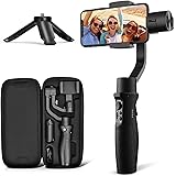 hohem 3-Axis Gimbal Stabilizer for Smartphone, iPhone Gimbal Stabilizer for iPhone 12 Pro Max/Samsung/Huawei (iSteady Mobile 