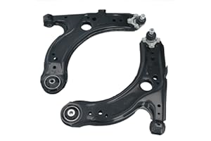 GEPCO ADVANCED TECHNOLOGY GEPCO 2 x Brazo de suspensión delantero inferior L+R compatible con Audi A3 8L VW Golf IV 1J New Beetle 1J0407151C Skoda Octavia Seat Leon Toledo