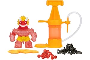 Heroes of Goo Jit Zu Coffret Hero Creator, Blazagon, 3 substances visqueuses Uniques, Mélange, Remplis et crée Ton Propre Jouet, Rejouable à l’Infini