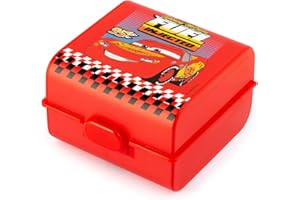 Lulabi Disney Cars Porta Pranzo, Polipropilene, 3 Posti, con Posate