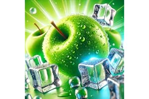 ‎SASAMI Chilled Green Apple - sauere grüner Apfel Ice Aroma Konzentrat - Vegan - Sasami - 10ml