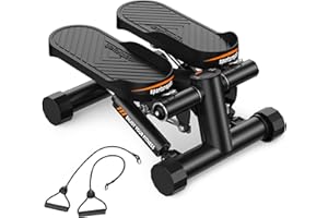 ‎SPORTSROYALS Sportsroyals Exercise Stair Stepper für Zuhause – Up-Down Swing Stepper mit Power Ropes for Bein/Arm/Butt Training, Home Office Fitness Exercise