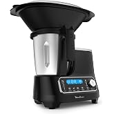 Moulinex HF456810, ClickChef Compact Multifunction Cooker, 1400 W, 5 Programs, 32 Functions, Integrated Kitchen Scale, Steam