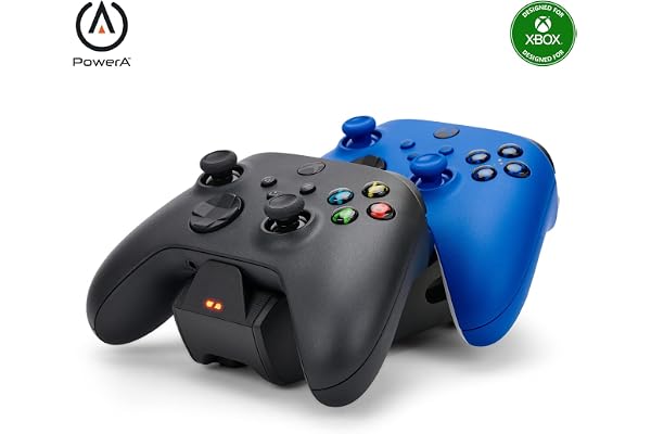 Double support de charge PowerA pour Xbox Series X|S - Noir (UE)