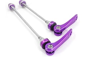 rningo 1 Pair Bike Skewers Ultralight Quick Release Skewers Front Rear Set 115/151 mm Fit for MTB/Road Bike