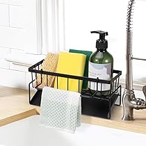Maifan Organizer per lavello da cucina, con vassoio di scarico