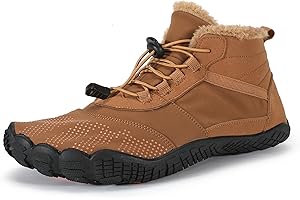 Teechodina Unisex Traillaufschuhe Herren Damen Wanderschuhe Barfußschuhe Laufschuhe Knit Sneaker Fitnessschuhe Fivefinger Zehenschuhe